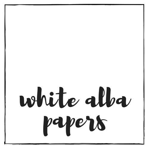 white alba papers